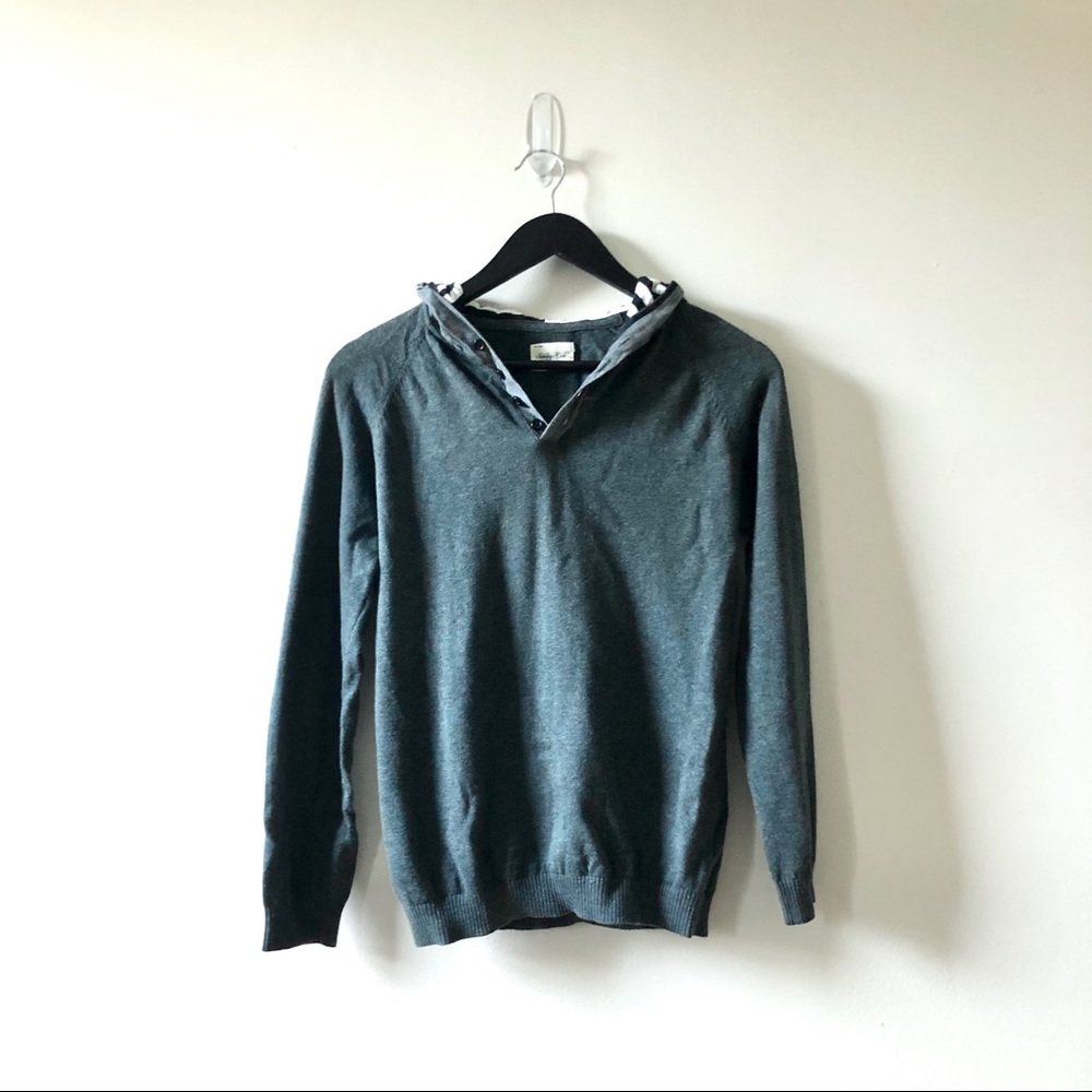 Gray Big Boys Hoodie